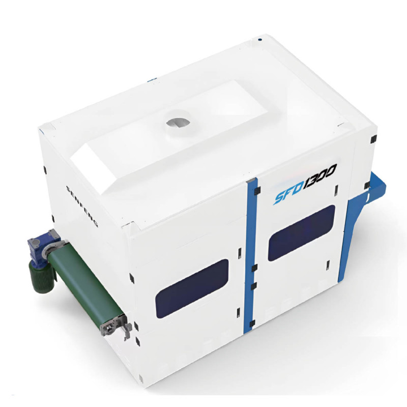 Desbarbadora SENFENG SFD1300 | Chapa metálica 1300 mm