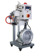 Carregadores, dispensadores e misturador