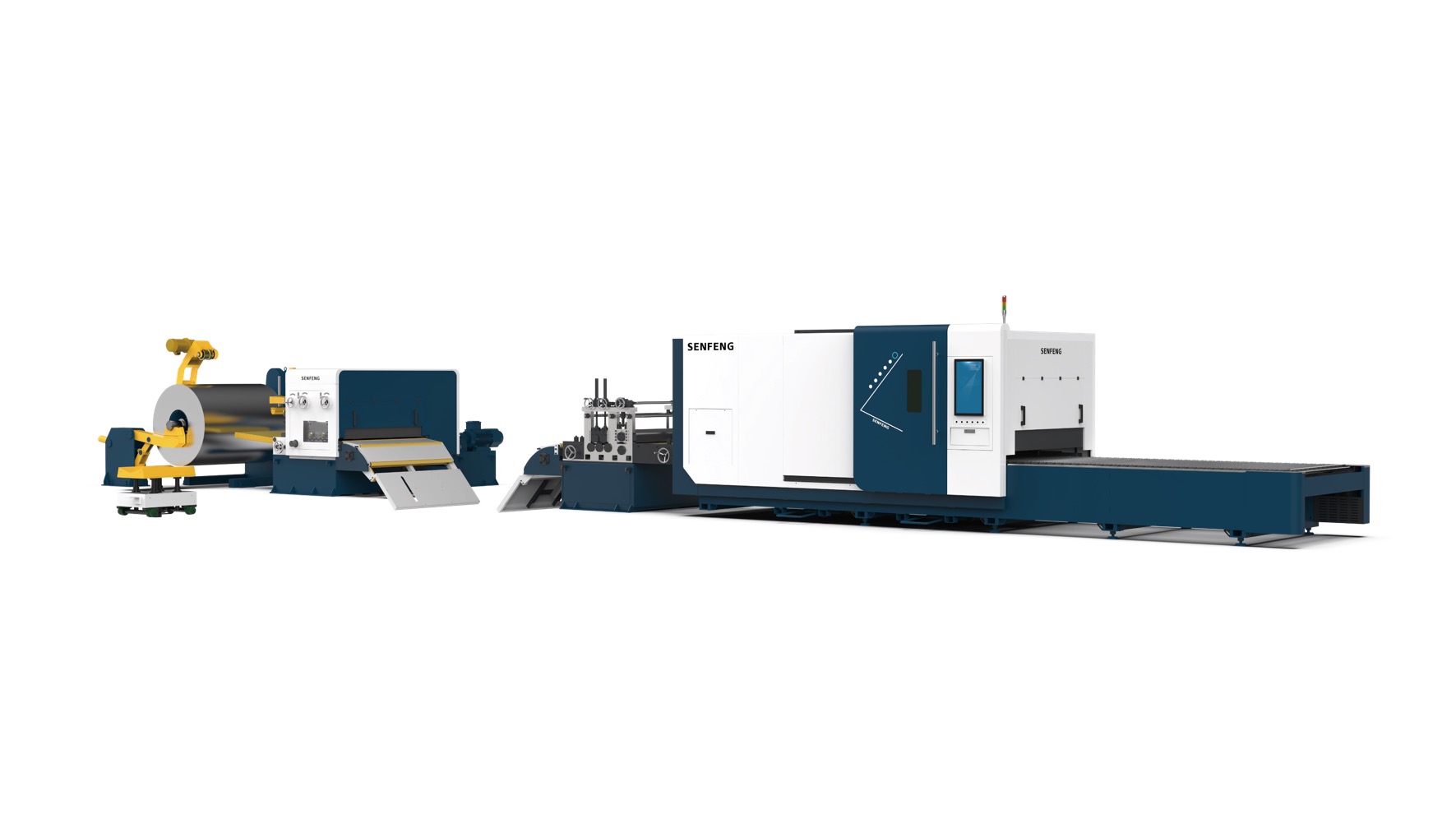 Línea de corte por láser SENFENG SF1503CH edición Standard y Flagship
