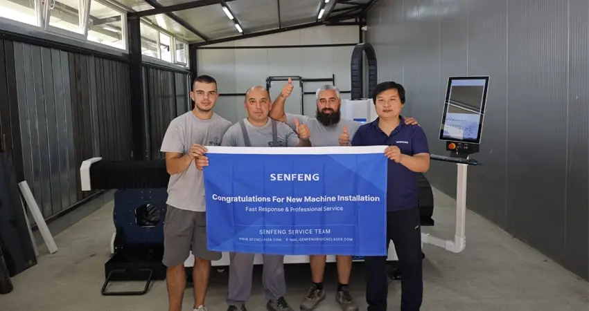 SENFENG sf3015c instalación en Macedonia del Norte - imagen 1