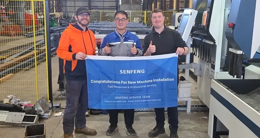 SENFENG sf3015c instalación en Macedonia del Norte - imagen 4