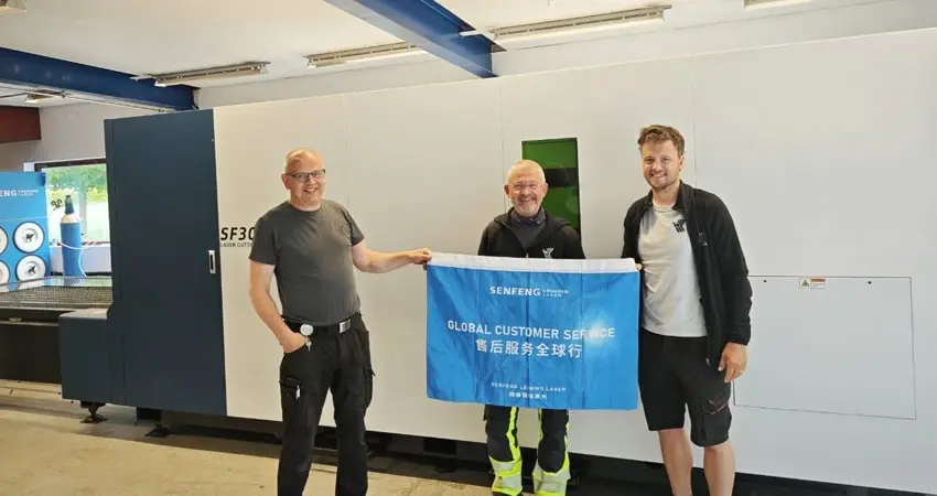 SENFENG sf3015h instalación en Noruega - imagen 1