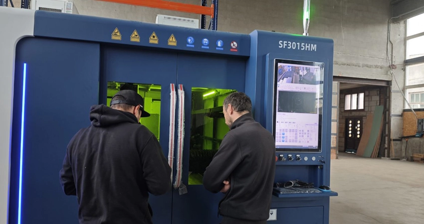SENFENG sf3015hm instalación en Portugal - imagen 7