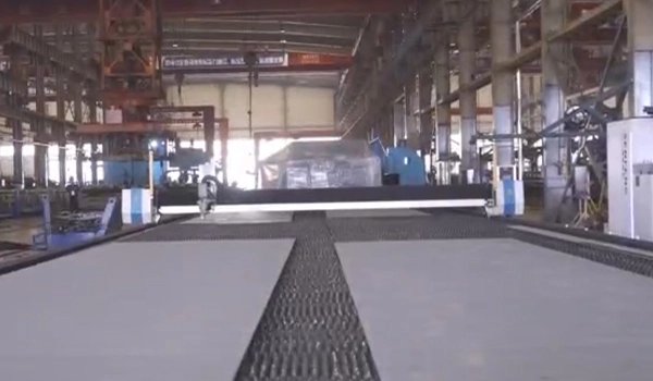 Corte láser de chapa gruesa para construcción naval