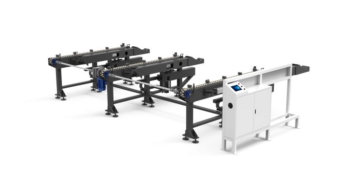 Cortadora láser de tubo industrial automatizada SENFENG con carga y descarga automática