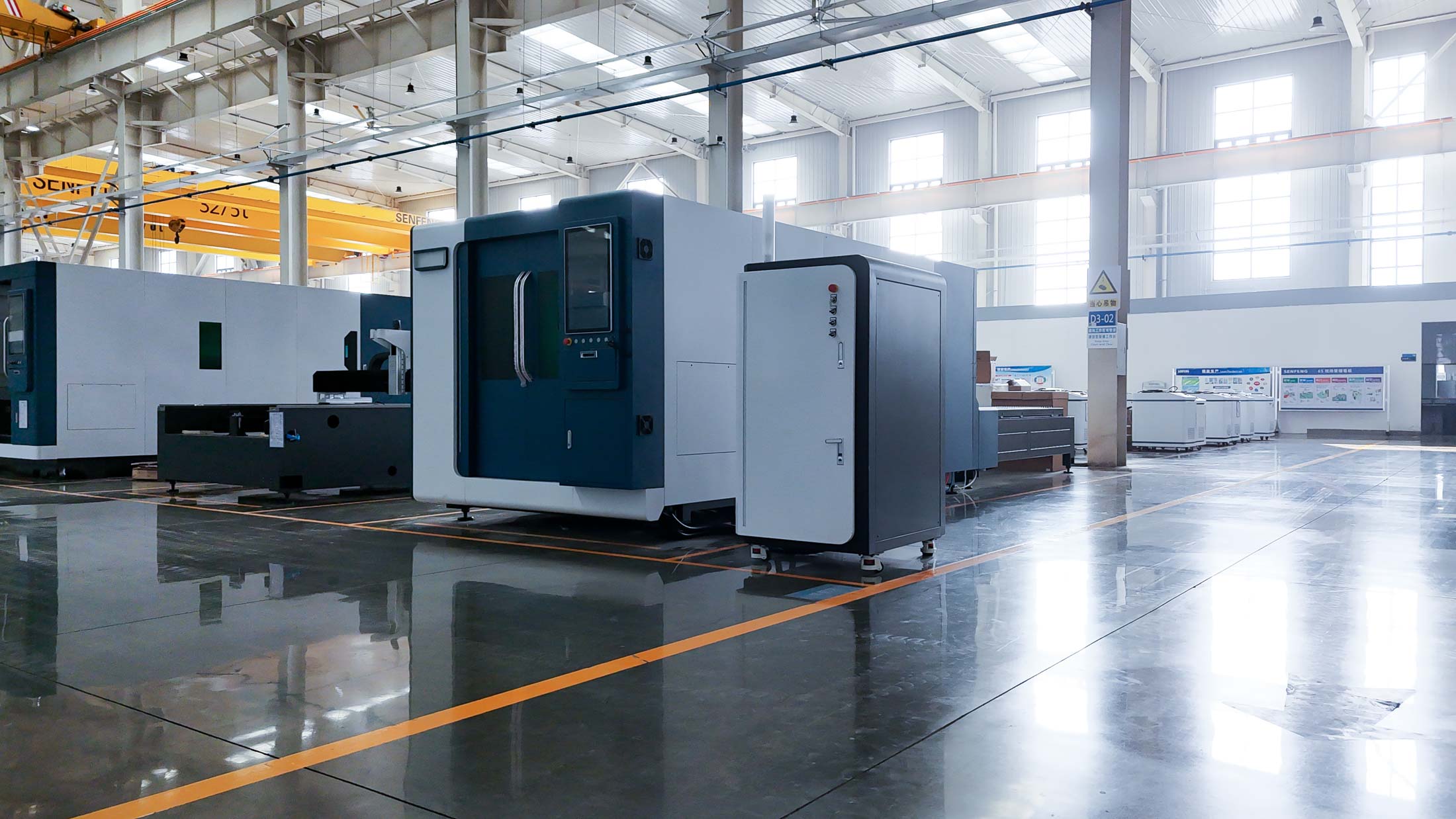 Panel de control de la maquina laser SENFENG SF3015HC