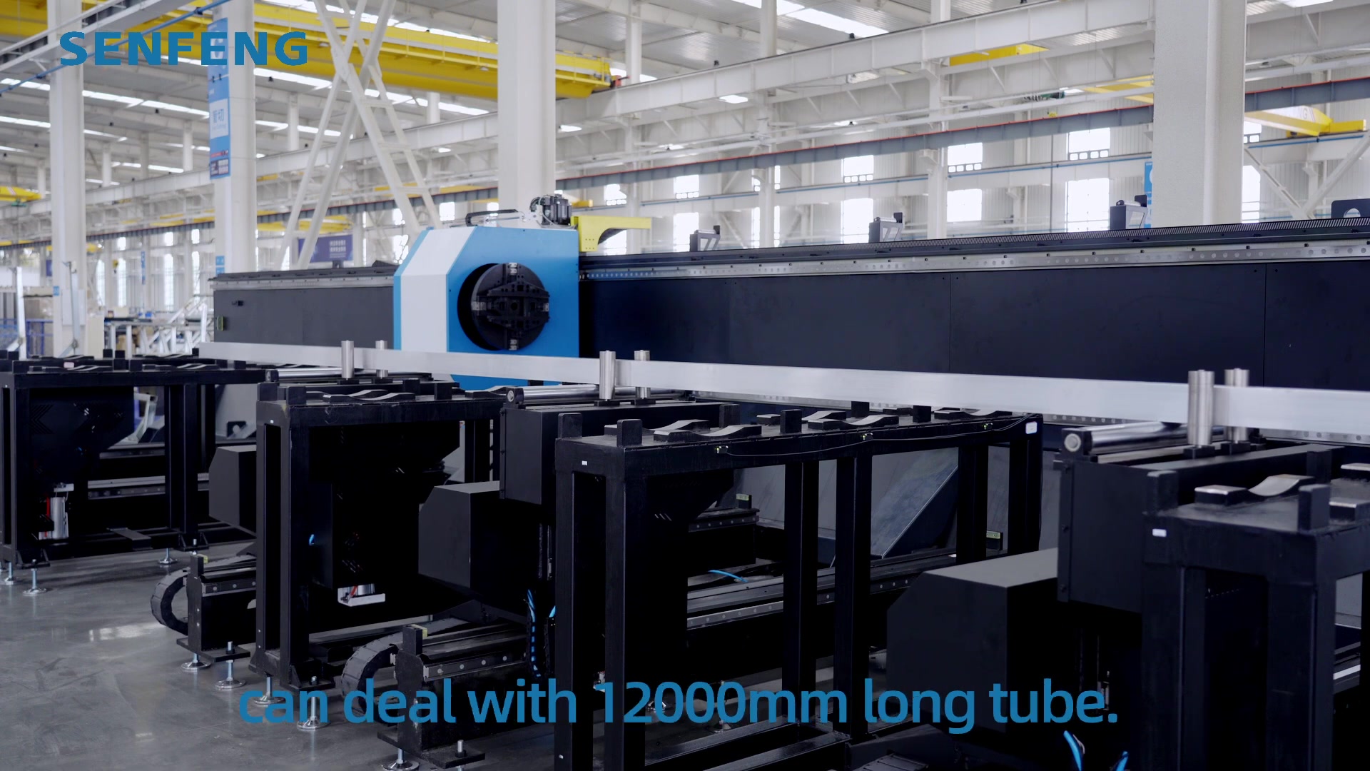 estructura acero corte laser tubo SENFENG