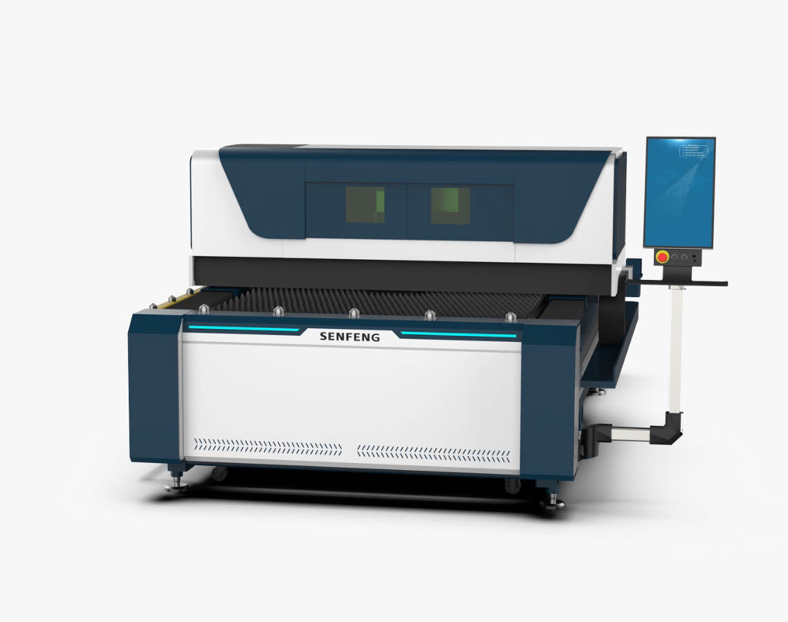 SENFENG SF3015NP: La Cortadora Láser de Fibra de Entrada para Talleres Versátiles